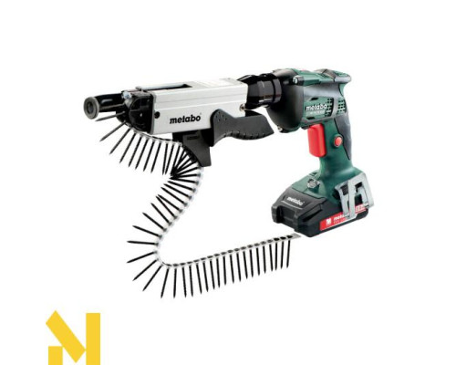 Акумуляторний шуруповерт з магазином Metabo SE 18 LTX 4000