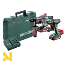 Набір інструментів акумуляторних Metabo Combo Set 2.3.4 18 V