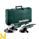 Комплект болгарок Metabo WE 2200-230 + Metabo W 750-125