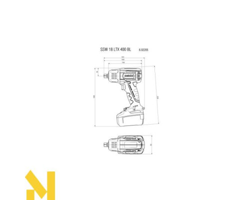 Набір інструментів акумуляторних Metabo Combo Set 4.3.2 18 V