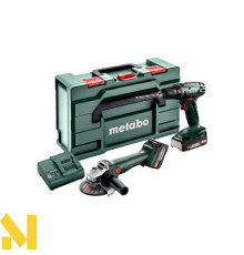 Набір інструментів акумуляторних Metabo COMBO SET 2.6.6 18 V (BS 18 + W 18 7-125)