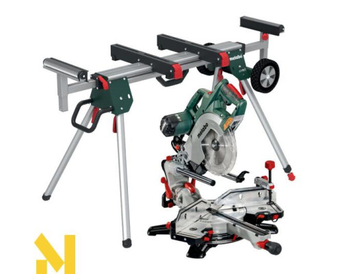 Пила торцювальна Metabo KGSV 72 Xact Sym + стіл Metabo KSU 251