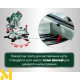 Пила торцювальна Metabo KGSV 72 Xact Sym + стіл Metabo KSU 251