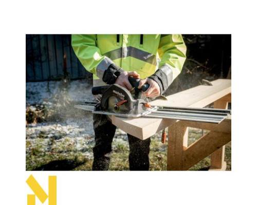 Пила дискова акумуляторна Metabo KS 18 LTX 57 BL + кейс та напрямна шина (без АКБ та ЗП)