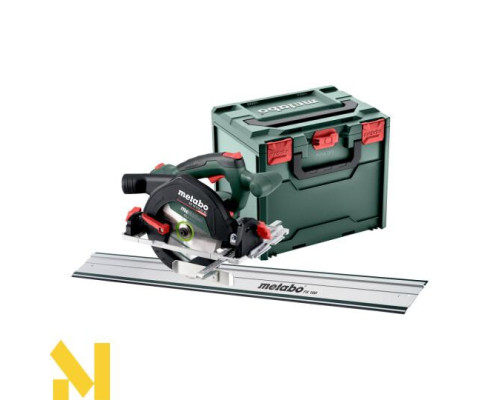 Пила дискова акумуляторна Metabo KS 18 LTX 57 BL + кейс та напрямна шина (без АКБ та ЗП)