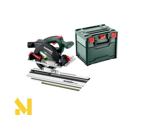 Пила дискова акумуляторна Metabo KS 18 LTX 57 BL + кейс та торцювальною шина (без АКБ та ЗП)