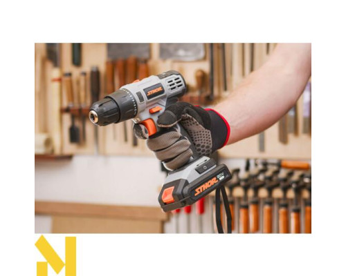 Набір інструментів акумуляторних STHOR 78097  Болгарка (кутова шліфмашина) + шуруповерт акумуляторні