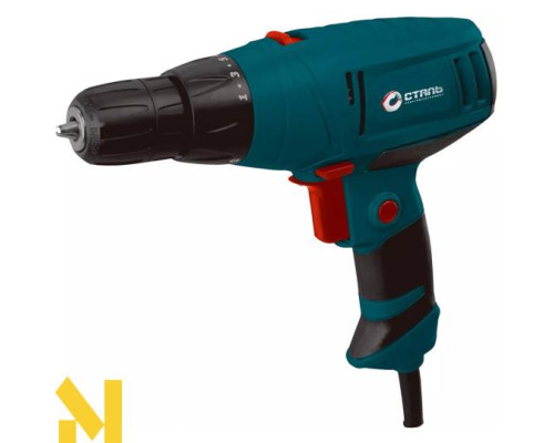 Дриль-шуруповерт мережевий Сталь ДШ 451-2 РР