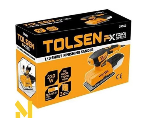 Шліфмашина вібраційна Tolsen Т-220