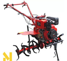 Культиватор дизельний Forte 1350 червоний колеса 12"