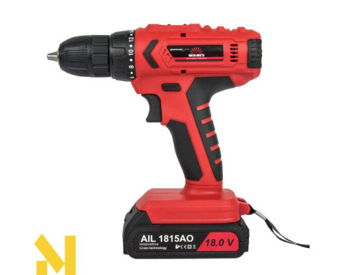 Дриль-шурупокрут акумуляторний Vitals AU 18/2AO