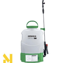 Обприскувач акумуляторний ранцевий Grunhelm GHS-20
