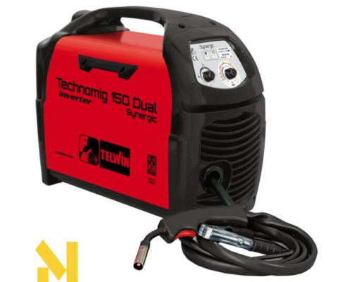 Зварювальний напівавтомат Telwin Technomig 150 Dual Synergic (816050)