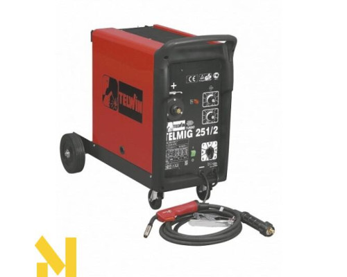 Зварювальний напівавтомат Telwin Telmig 251/2 Turbo (821057)