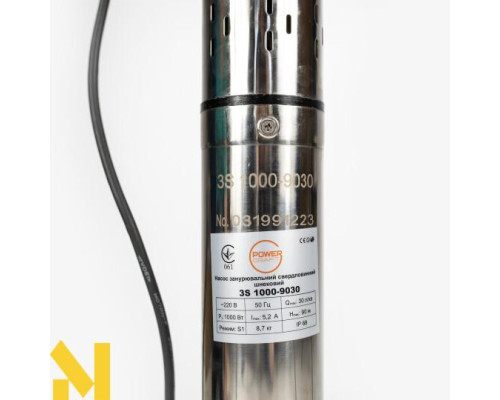 Насос занурювальний свердловинний шнековий Powercraft 3S 1000-9030