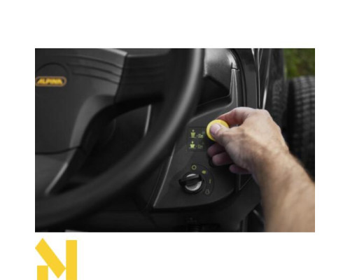 Садовий трактор бензиновий Alpina AT3 98 A