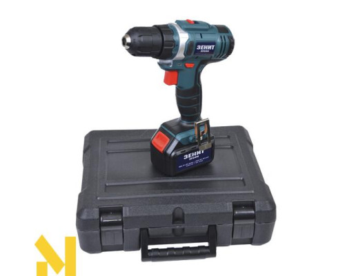 Шуруповерт акумуляторний ЗЕНІТ ЗША-18 Li М1 профі