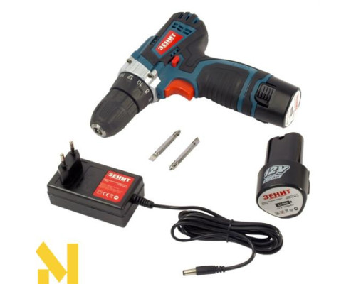 Акумуляторний шуруповерт ЗЕНІТ ЗША-12 Р2 LI