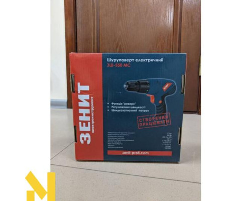 Шуруповерт мережевий ЗЕНІТ ЗШ-550 М