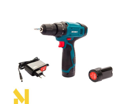 Шуруповерт акумуляторний ЗЕНІТ ЗША-1213 А Li-1К