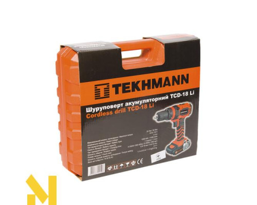 Акумуляторний дриль-шуруповерт Tekhmann TCD-18 Li