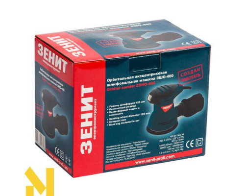 Шліфмашина ексцентрикова ЗЕНІТ ЗШО-400