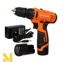 Акумуляторний дриль-шуруповерт Tekhmann TCD-12 QC Li