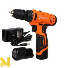Акумуляторний дриль-шуруповерт Tekhmann TCD-12 QC Li