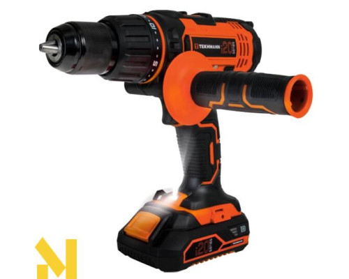 Акумуляторний дриль-шуруповерт Tekhmann TCD-60/i20 kit