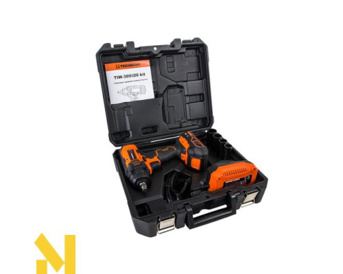 Гайковерт акумуляторний Tekhmann TIW-300/i20 kit
