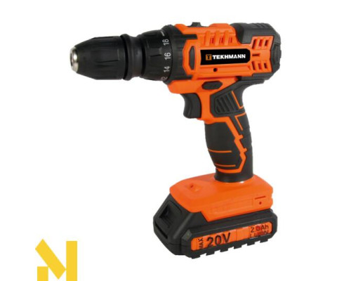 Шуруповерт акумуляторний Tekhmann TCD-18/2 BS Kit