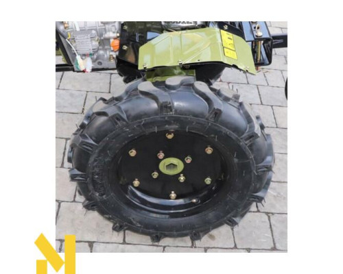 Культиватор дизельний Forte 1350 LUX зелений 12" колеса
