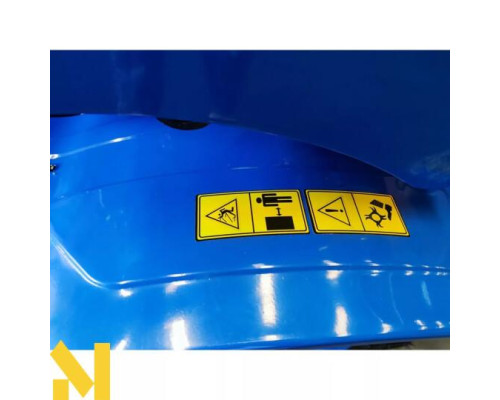 Мотокультиватор Forte 80-G3, колеса 8" (синій)