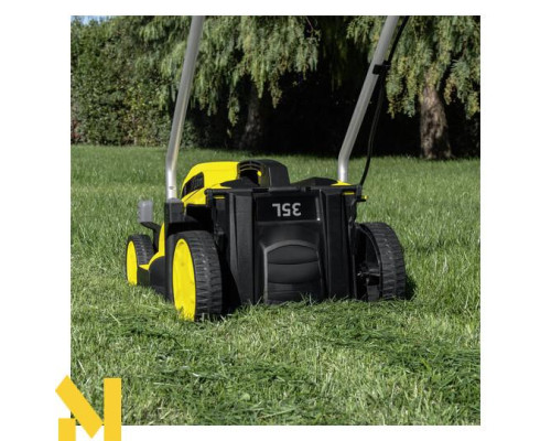 Набір Karcher газонокосарка LMO 18-33 + тример LTR 18-25 + швидкозарядний комплект