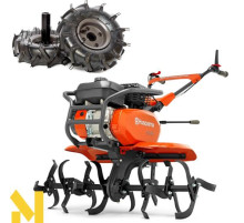 Мотокультиватор Husqvarna TF 338 + ведучі пневмо колеса