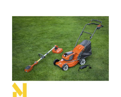 Газонокосарка акумуляторна Husqvarna LC 137i КІТ (40-C80 + 40-B140)