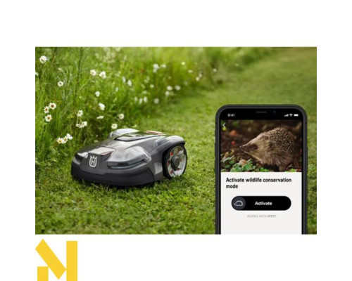 Газонокосарка-робот Husqvarna AM 320 NERA з системою Husqvarna EPOS™