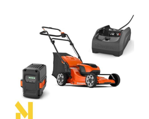 Газонокосарка акумуляторна Husqvarna LC 142i КІТ