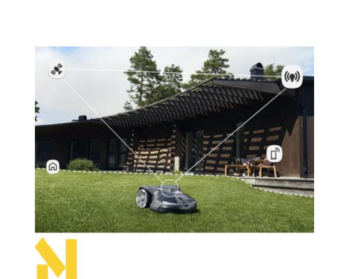 Газонокосарка-робот Husqvarna AM 410XE NERA з системою Husqvarna EPOS™