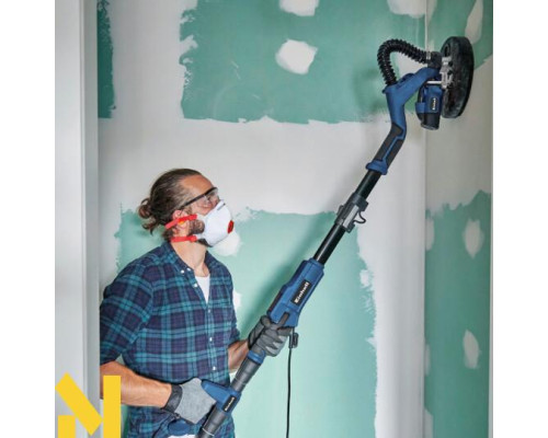 Шліфмашина багатофункціональна для стін і стелі Einhell BT-SG 710 X по гіпсокартону