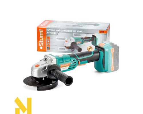 Болгарка (кутова шліфмашина) акумуляторна Sturm AG9020CL (без АКБ та ЗП)