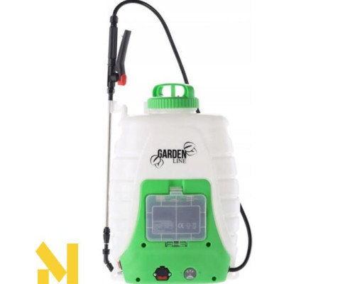 Обприскувач акумуляторний ранцевий GARDEN LINE AOK1657