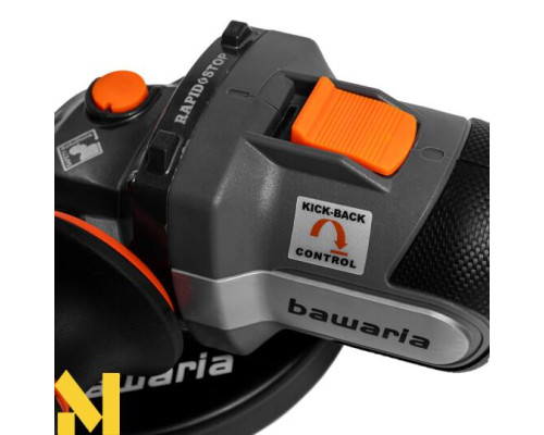 Болгарка (кутова шліфмашина) акумуляторна BAWARIA BA-1620