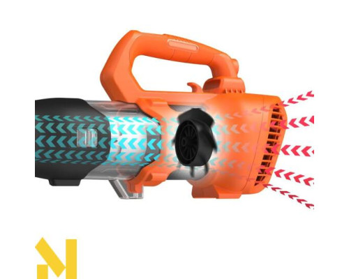 Повітродувка садова акумуляторна Black&Decker BCBL200L