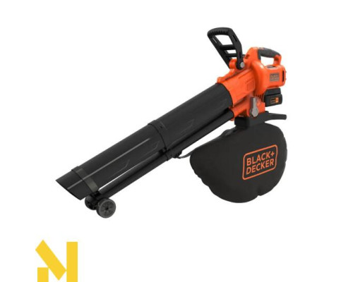 Пилосос-повітродувка садова акумуляторна Black&Decker BCBLV3625L1