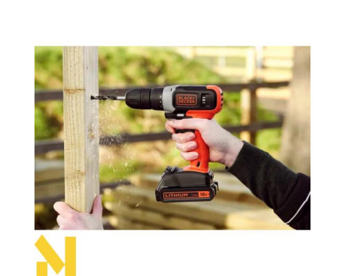 Дриль-шуруповерт акумуляторний Black&Decker BCD001C1