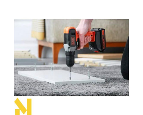 Дриль-шуруповерт акумуляторний Black&Decker BCD001C1
