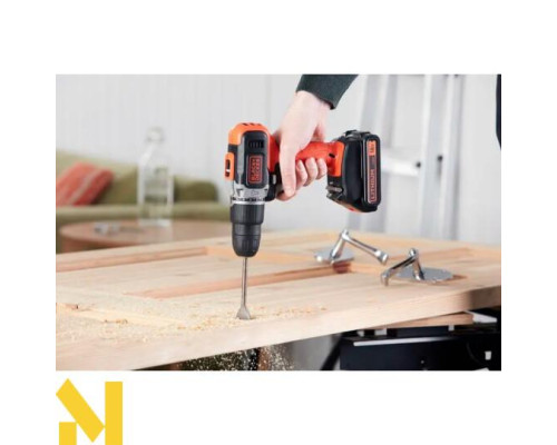 Дриль-шуруповерт акумуляторний Black&Decker BCD003C1