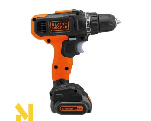Дриль-шурупокрут акумуляторний BLACK&DECKER BCD7122CK