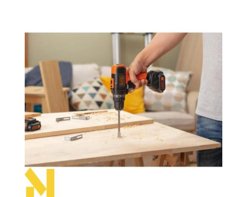 Дриль-шурупокрут акумуляторний BLACK&DECKER BCD7122CK